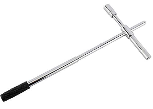 Toolly 23" Universal Extended Lug Wrench, 4 Way Tire Iron Nut Wrench Set with Storage Bag and Standard Sockets (17mm/19mm,21mm/23mm)