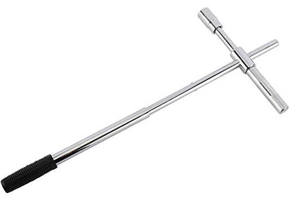 Toolly 23" Universal Extended Lug Wrench, 4 Way Tire Iron Nut Wrench Set with Storage Bag and Standard Sockets (17mm/19mm,21mm/23mm)