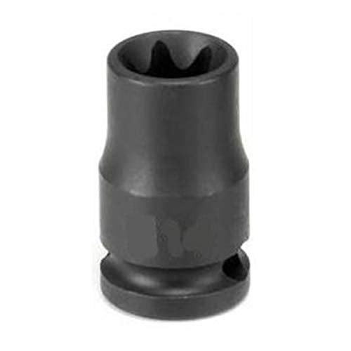 Grey Pneumatic 1110ET Impact Socket - style: E10 External Star Impact Socket