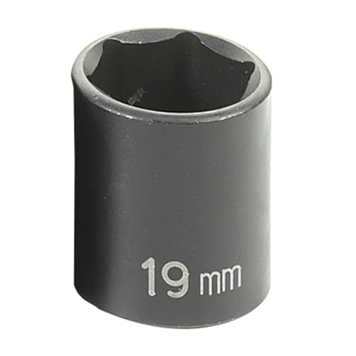 Grey Pneumatic 1019M Socket - style: 19mm Standard