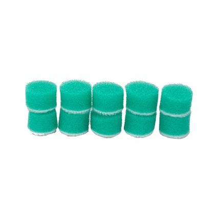 Maxshine 10 Pieces MN01 Mini Polisher and Accessories - 15mm (0.59”) Green Polishing Pads, Great for Small Area Polishing & Buffing in Car Detailing - Professional Auto Detailing Tools - size: Dia: 15mm Green Polishing Pad