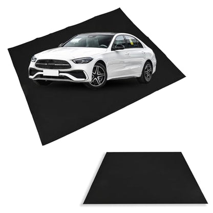 A A IN 29 x 36 Inch Oil Spill Mat for Garage Floor, Premium Absorbent Oil Pad, Waterproof & Reusable, Washable, Durable, Black