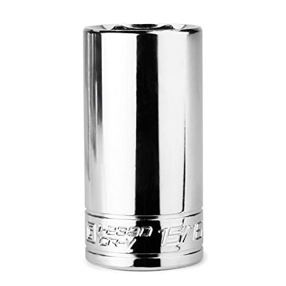 Capri Tools 15/16 in. Deep Socket, 3/8-Inch Drive, 6-point, SAE - size: 15/16-Inch