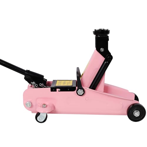 1.5 Ton Low Profile Hydraulic Trolley Service/Floor Jack, Floor Jack 1.5 Ton (3,000 LBs) Hydraulic Car Jack, Lifting Range 5"-11.8" - color: With Plastic Cas