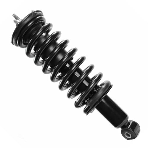 Detroit Axle - RWD 2 Front Struts for 2005-2021 Nissan Frontier 2006 2007 2008 2009 2010 2011 2012 2013 2014 2015 2016 2017 2018 2019 2020 Complete Struts with Coil Spring Replacement Suspension Shock - size: SR4201x2/Pair