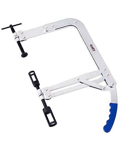 Orion Motor Tech Large Valve Spring Compressor Tool, Valve Spring Removal Tool & Adjustment Tool with 1" & 1-3/16" Adapters, Direct Action Valve Spring Compression Tool for Overhead Valve Engines - size: Large Valve Spring Compressor