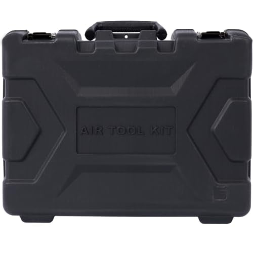 44 Piece Professional Air Tool Accessory Kit, Impact Wrench, Air Ratchet, Die Grinder, Blow Gun, Air Hammer, Dual Air Chuck, Tire Gauge, and Accessories