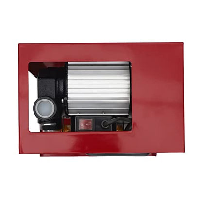 110V 550W Electric Diesel Fuel Transfer Pump, 16 GPM Electric Fuel Transfer Pump with Display Meter, Nozzle & 2 Hoses, Automatic Shutoff Nozzle