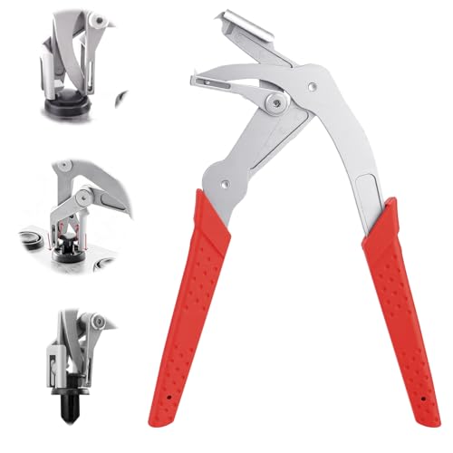 Car Clip Pliers, Panel Clip Removal Pliers, Professional Plastic Fastener Removal Tool, Spring-Loaded Fastener Rivet Remover for Auto Door Panels, Interior & Exterior Trim, Damage-Free Disassembly