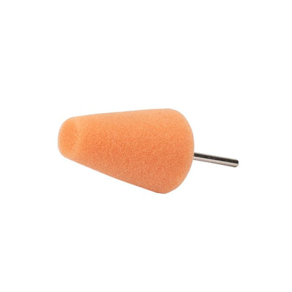 Maxshine 10 Pieces MN01 Mini Rotary Polishing System Accessory - 1.75" Orange Foam Pad, Precision Buffing & Polishing for Tight Spaces, Ideal for Professional Car Detailing