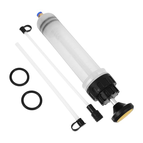 200cc Manual Fluid Extractor Pump Oil Transfer Tool for Automotive Brake and Engine Oil Suction Handheld Pump Extractor for Car Transmission Fluid Change