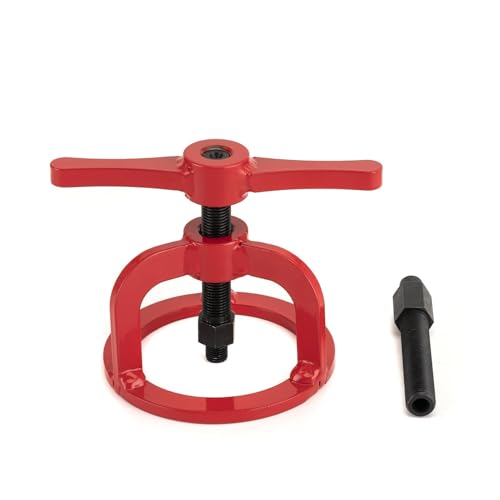 Mofun Clutch Spring Compressor Compression Tool Clutch Tool Compatible with Harley Evo Sportster XL883 XL1200 1991-2022, Buell 1995-2001 Models Replaces of Part Number 38515A, Red