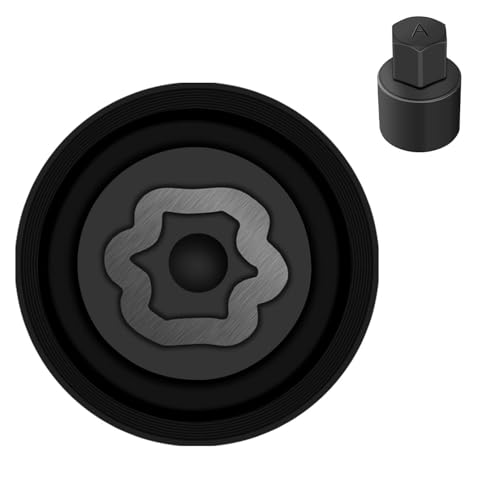 A-Wheel Locking Nut Key Compatible with Toyota Models, Lexus, Tacoma, Wheel Lock Nut Socket Adapter, Anti-Theft Lug Removal Tool, Socket Remover Repair Tool - size: Socket A