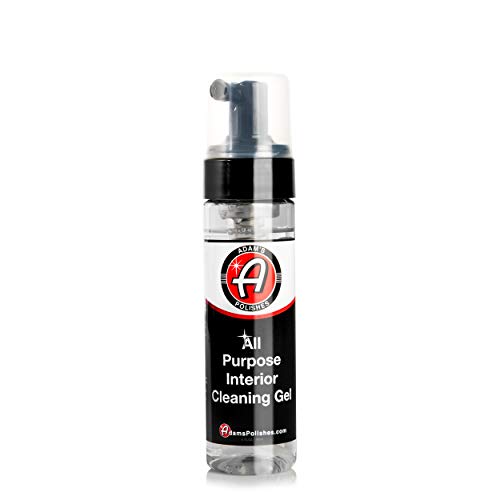 Adam's All Purpose Interior Cleaning Gel - Car Interior Cleaning For Interior Detailing Leather Seats, Vinyl Carpet, Upholstery, Plastic & Rubber Surfaces - size: 6 Ounce (Pack of 1)