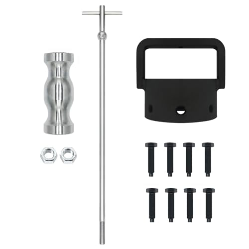 Heavy Duty CV Axle Removal Tool for ATV and UTV, 3.8 lb Slide Hammer | Fits ATV and UTV CV joints under 98 mm OD; heat-treated steel puller, 8-screw locking mechanism and 3.8 lb slide hammer