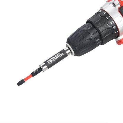 BLACK CANYON SQ3 Impact Square Bits, 15-Pack, 2-Inch Length, 1/4-Inch Hex Shank, S2 Steel Construction, Magnetic Tip for Impact Drivers, Drills & Power Tools - size: 15 Pack, style: SQ3