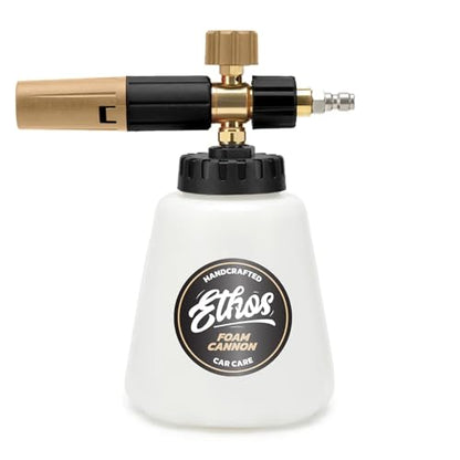 Ethos Foam Cannon Pro V2 for Pressure Washer – Adjustable Car Foam Sprayer with with 1/4” Quick Connector – Heavy Duty Foam Cannon for Gas and Electric Pressure Washers