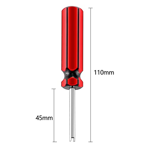 5 Pcs Valve Core Removal Tool,Car Tire Valve Stem Removal Tool | Universal Motorcycle Truck Bike Screwdriver Tire Repair Install Tool for All Standard Valve Cores