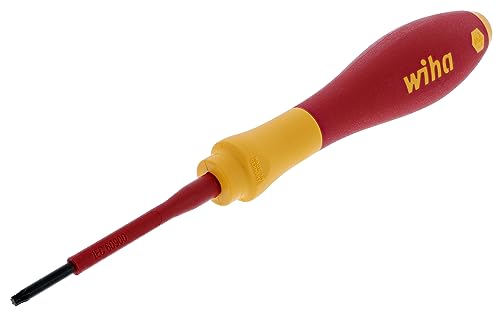 Wiha 32526 Torx Screwdriver With SoftFinish Handle, 1000 Volt, T9 x 60mm