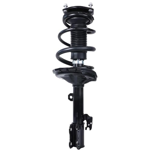 Detroit Axle - Front Steering Knuckles Struts for 06-07 Toyota Highlander, 04-06 Lexus RX330, 07-09 RX350, 06-08 RX400h, Steering Knuckles & Wheel Hub Bearings Struts with Coil Springs Replacement - size: 4QU47815/ Big strut kit