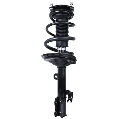 Detroit Axle - Front Steering Knuckles Struts for 06-07 Toyota Highlander, 04-06 Lexus RX330, 07-09 RX350, 06-08 RX400h, Steering Knuckles & Wheel Hub Bearings Struts with Coil Springs Replacement - size: 4QU47815/ Big strut kit