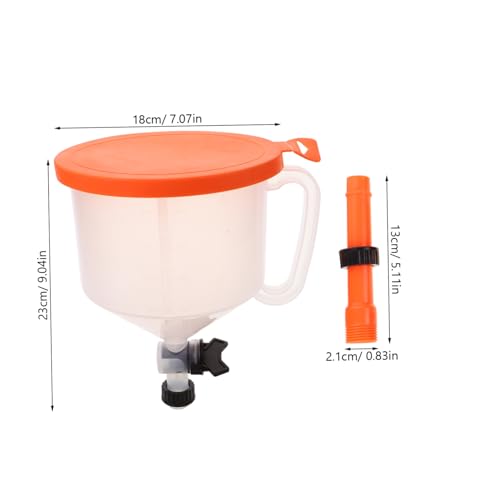 Cabilock Coolant Filling Funnel Kit Radiator Coolant Refill Funnel 15pcs Car Supplies Spill Proof Filling Tool