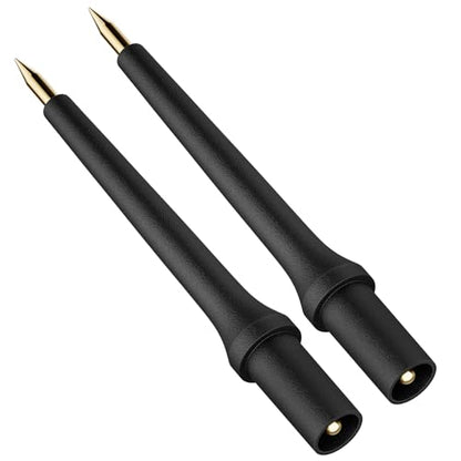 2PCS Probe Tip 4Mm Banana Jack 3 Probe Accessories for Power Circuit Probe Kit - Probe Caps for VXSCAN PT1000 Automotive Circuit Tester Electrical System Diagnosis