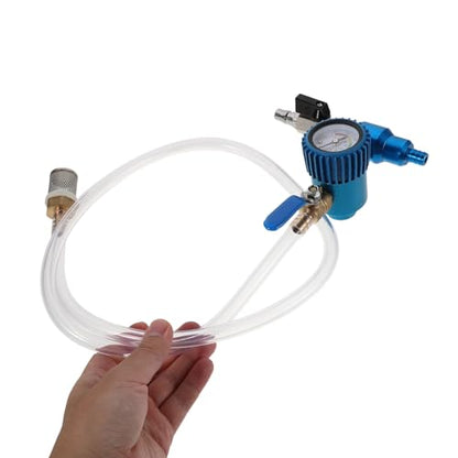 Ipetboom Automotive Coolant Vacuum Refill Kit with Spill-Proof Radiator Filling Tool – Coolant System Refill Accessory for Car Cooling Maintenance and Repair