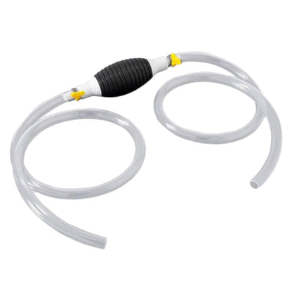 Manual Siphon Pump Kit with 1.5M Hose Hand Fuel Transfer Pump for Gas Gasoline Oil Water Urea Fluid Car Truck Motorcycle Emergency Liquid Extractor Tool