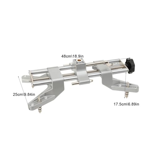 Universal Wheel Clamp & Magnetic Adapter, Wheel Alignment Rack Tool | for Camber Caster Gauge Adapter Rim Clamp Mount Mounting,11 inch to 25 inch