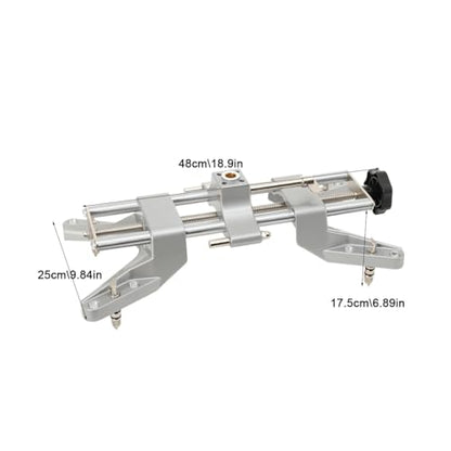Universal Wheel Clamp & Magnetic Adapter, Wheel Alignment Rack Tool | for Camber Caster Gauge Adapter Rim Clamp Mount Mounting,11 inch to 25 inch