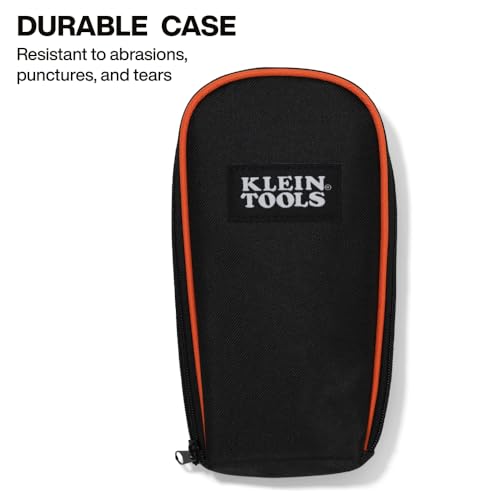 Klein Tools 80196 Digital Multimeter Kit with Case, Manual-Ranging 600V AC/DC Voltage Tester, Tests Batteries, Current, Resistance, Diodes, and Continuity, Protective Carrying Case - size: Manual-Ranging w/Case