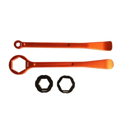 Upgraded Motorcycle Tire Installation Tool Tyre Lever Wrench Tool for Motorbike Scooters Aluminum Tire Motorcycle Change