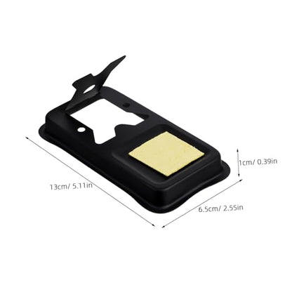 Electronics Soldering Iron Stand with - Metal Holder and Sponge for Projects for Hobbyists and Professionals Electronics Repair and Workshops