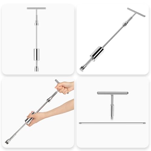 LadyRosian Paintless Dent Repair Tools Adjustable T-Bar Slide Hammer for Auto Body Hail Damage Repair Dent Remover - size: Set A