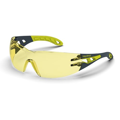 HexArmor MX200S Safety Glasses - color: Amber / Trushield