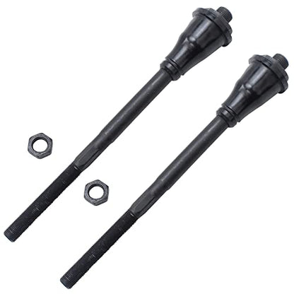 Detroit Axle - Front End Suspension Kit for 2011-2019 Chevrolet Silverado 2500HD 3500HD GMC Sierra 2500HD 3500HD, Lower & Upper Control Arms Outer & Inner Tie Rods Replacement - size: 8CS48221/8PC