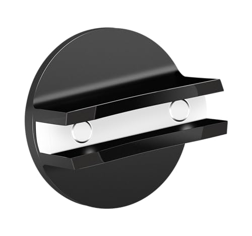 Magnetic Jack Pad Adapter, Black, 1 PC | Aluminum, 0.45'' Slotted Jack Pad, Universal Puck, Pinch Weld Frame Rail Adapter, for Most Sedans Pickups SUVs - color: Black