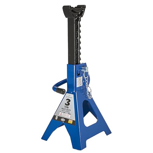 Strongway Double-Locking 3-Ton Jack Stands — 6,000-Lb. Capacity, 1 Pair, Model# NT43002A - style: 3 Ton