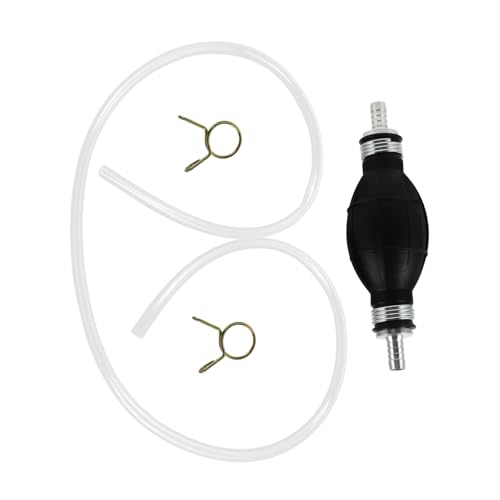 2sets Portable Manual Siphon Pump Kit for and Water Transfer Compact Hand Pump Hose for Automotive Emergencies Efficient Oil and Liquid Extraction Tool