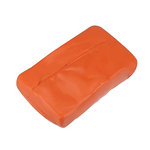 X AUTOHAUX Car Clay Bar Wash Mud Orange 100g Detailing Cleaning Polishing Tool for Cleaning Cars RV Boats Bus Coating - color: Orange