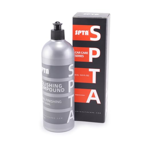 Final Finish Polishing Compound, SPTA 16.91oz (500ml) Polishing Compound Car Scratch & Swirl Remover Rubbing Compound & Finishing Polish Buffing Compound Swirl Remover for Automotive Paint Correction - color: Final Finish Compound, size: 500ml (16.91oz)