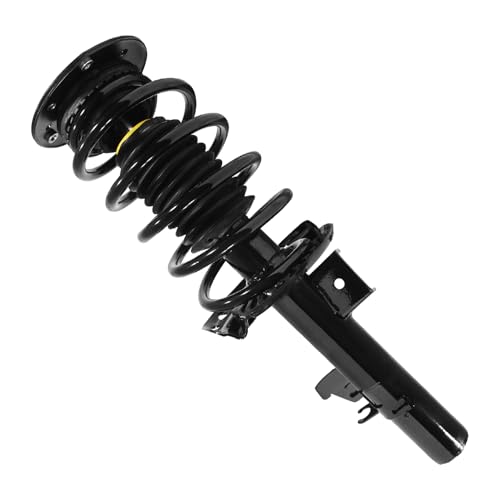 Detroit Axle - 2 Front Struts for 2007-2016 Volvo S80 2008-2016 V70 XC70, 2009 2010 2011 2012 2013 2014 2015 Struts with Coil Spring Assembly Replacement Suspension - size: 11493_11494/Pair