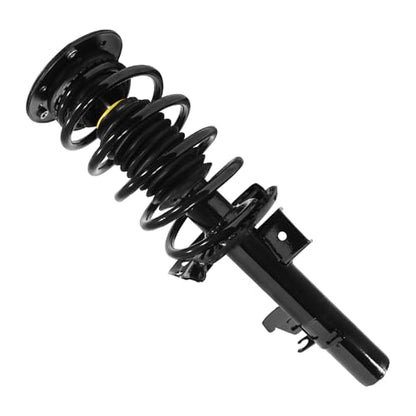 Detroit Axle - 2 Front Struts for 2007-2016 Volvo S80 2008-2016 V70 XC70, 2009 2010 2011 2012 2013 2014 2015 Struts with Coil Spring Assembly Replacement Suspension - size: 11493_11494/Pair