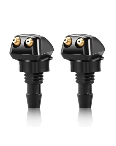 Windscreen Washer Jets Universal Car Windshield Washer Hose Wiper Pipe Jet Spray Nozzle Water Fluid Tube Connector Replacement Kit(D)(A) - size: A