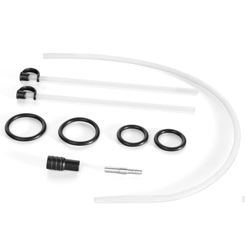 Thorstone Oil Pump Accessory Kit with 23.6 Inch Hose & 2 Suction Tubes | Including Extra O-Rings And Connectors For Manual Oil Changer Vacuum Fluid Extractor Pump - size: 60cm hose accessory kit