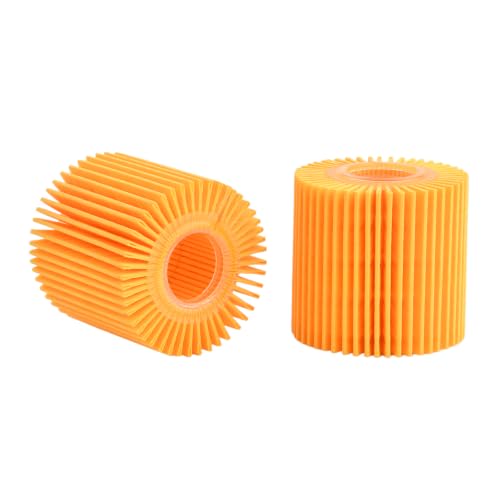 04152-YZZA1 Oil Filters (6pcs) Fit for Toyota Camry/Rav4/Tacoma | Engine Oil Change Tool Kit Compatible With Toyota Avalon/Highlander, Fit for Lexus ES/RX Series (with 64mm Oil Filter Wrench)