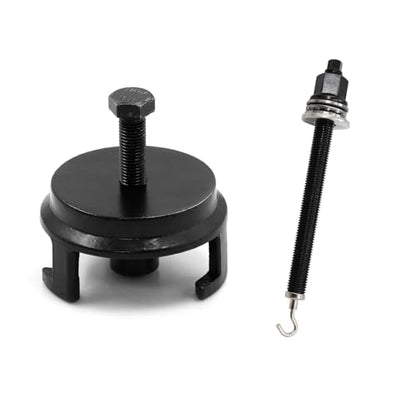 Crank Pulley Puller and Installer Set 25264 Harmonic Balancer Puller LS Crank Pulley Puller Installer Kit Compatible for GM Chrysler Dodge Jeep, black