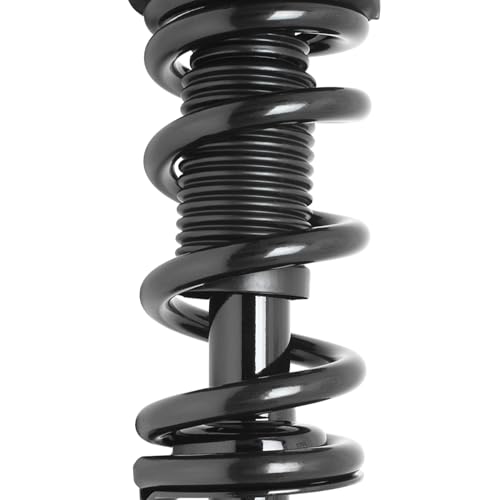 Detroit Axle - 2 Front Struts for 2012-2019 Nissan NV1500 NV2500 NV3500, Quick Complete Struts with Coil Spring Assembly 2013 2014 2015 2016 2017 2018 Replacement Suspension Ready Shocks - size: 11780x2/Pair