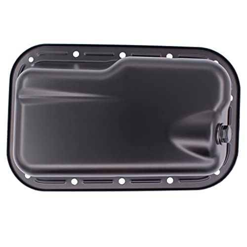 NewYall Lower Engine Oil Pan Sump w/Drain Plug | for Chrysler 300 Dodge Challenger Charger for Jeep Wrangler 2011-2016 5184546AA 5184546AB 5184546AC 264-357 CRP50A